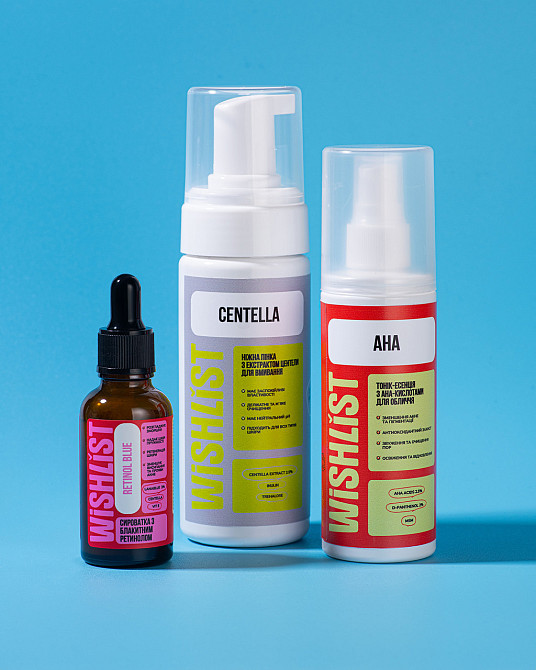Набір для очищення пор та боротьби з віковими змінами WISHLIST Київ - фото 2