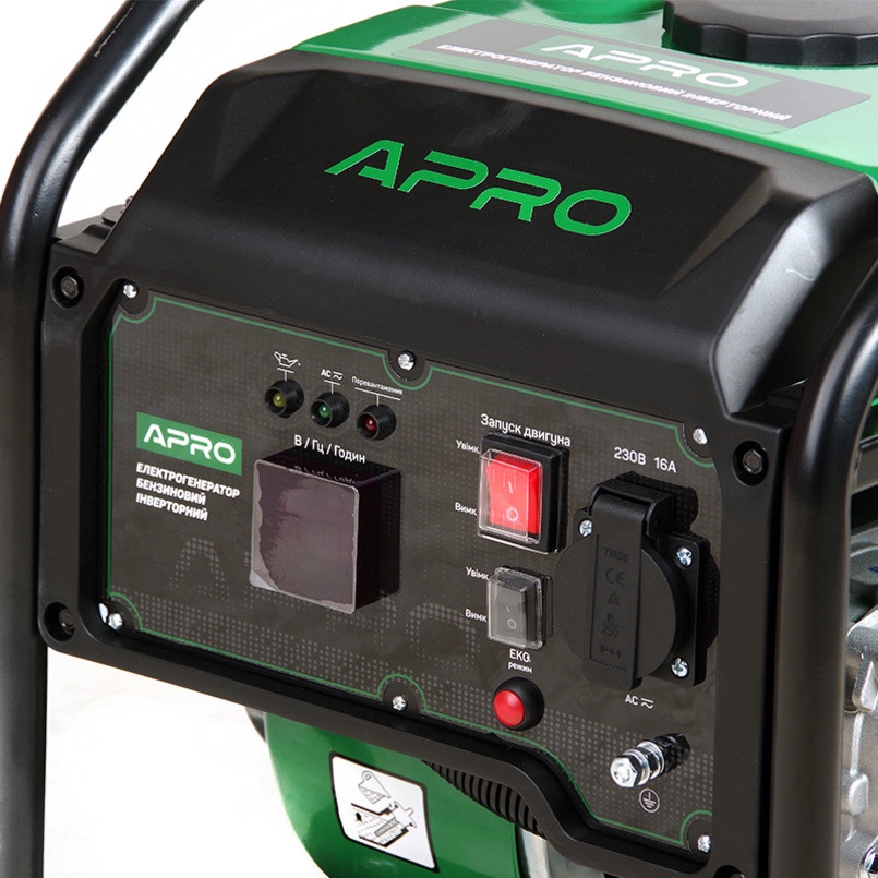 Генератор Apro інверторний бензиновий 4-х тактний IG-28 2.8/3.0кВт ручний запуск Львів - фото 3