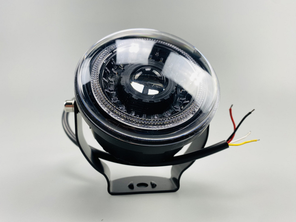 Фара протитуманна LED 30W з чітким світловим кордоном великою лінзою та габаритним світлом 8-80V Мукачево - фото 6