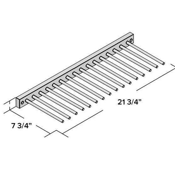 Полиця для келихів "Ніблі" каррі Миколаїв - фото 2