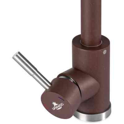 Смеситель GRANADO Elche LUX marron (gz0106L) Винница