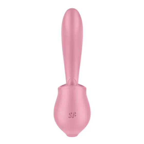 Вагінально-кліторальний вібратор Satisfyer Tongue Genius з язичком Львів