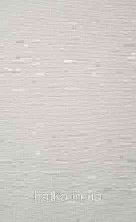 Шпалери вініл на флізеліні AS creation Della Natura 1.06Х10 однотонні під тканину льон тонка смужка білі молоко Київ