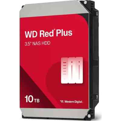 Жесткий диск 3.5" 10TB Red Plus WD (WD100EFGX) Винница