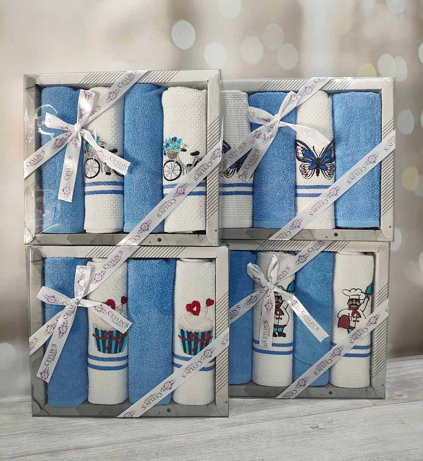 Набор кухонных полотенец (Турция) Одесса - изображение 1