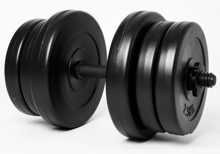 Гантелі 2 х 21 кг розбірні складальні для дому домашні Київ - фото 3