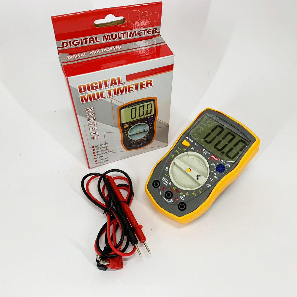 Мультиметр цифровий тестер амперметр, Мультиметри для роботи, Мультиметр індикатор напруги MI-11 Львів - фото 8