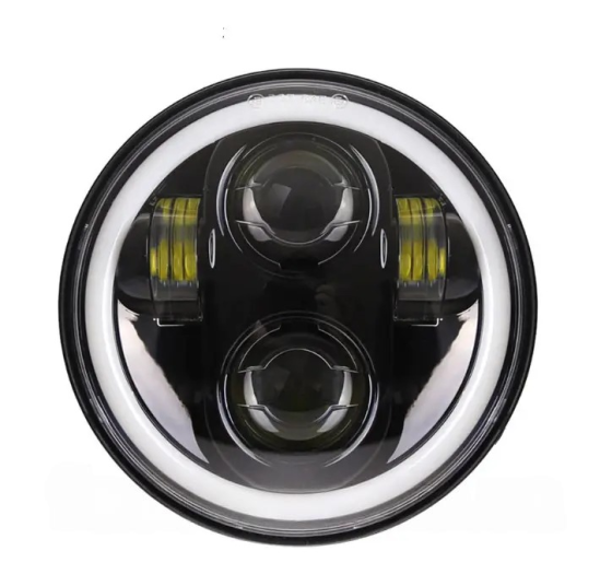 Світлодіодна фара StarLight JR-5,7" ближнє+дальнє DRL+поворот ВАЗ 2106, BMW, Альфа (∅144мм) Харків