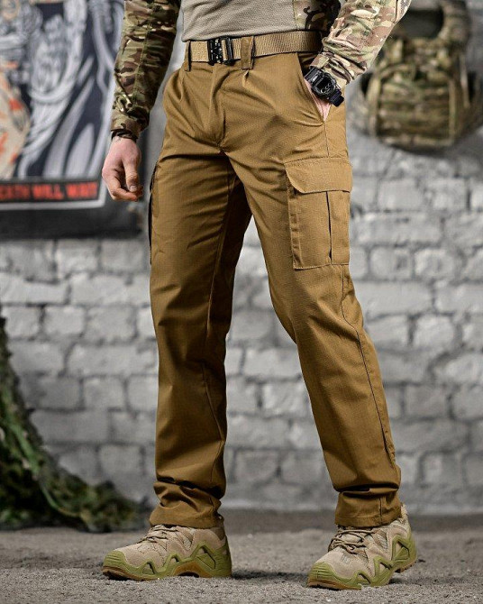 Тактичні штани pyramid кайот ріпстоп ВТ7484 Одеса - фото 1