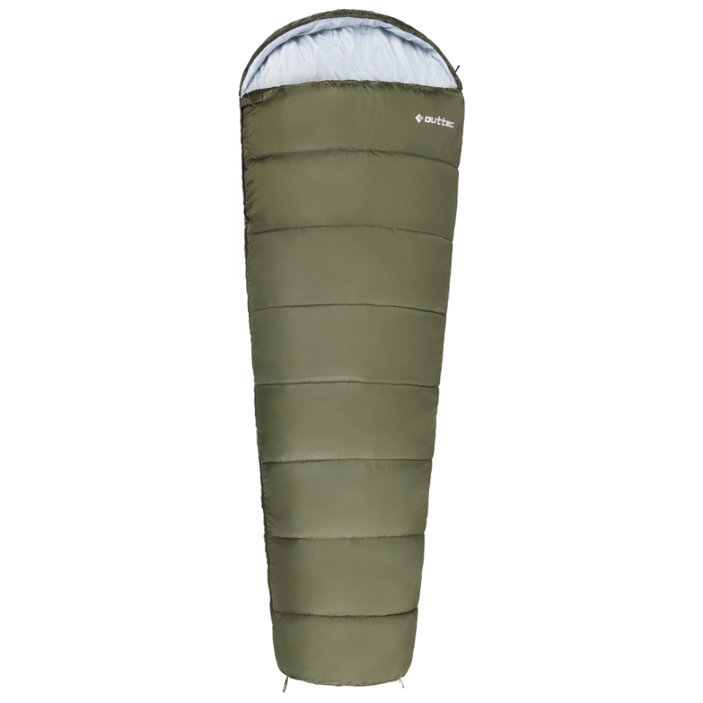 Спальний мішок кокон Outtec Mummy демісезон хакі Київ - фото 2