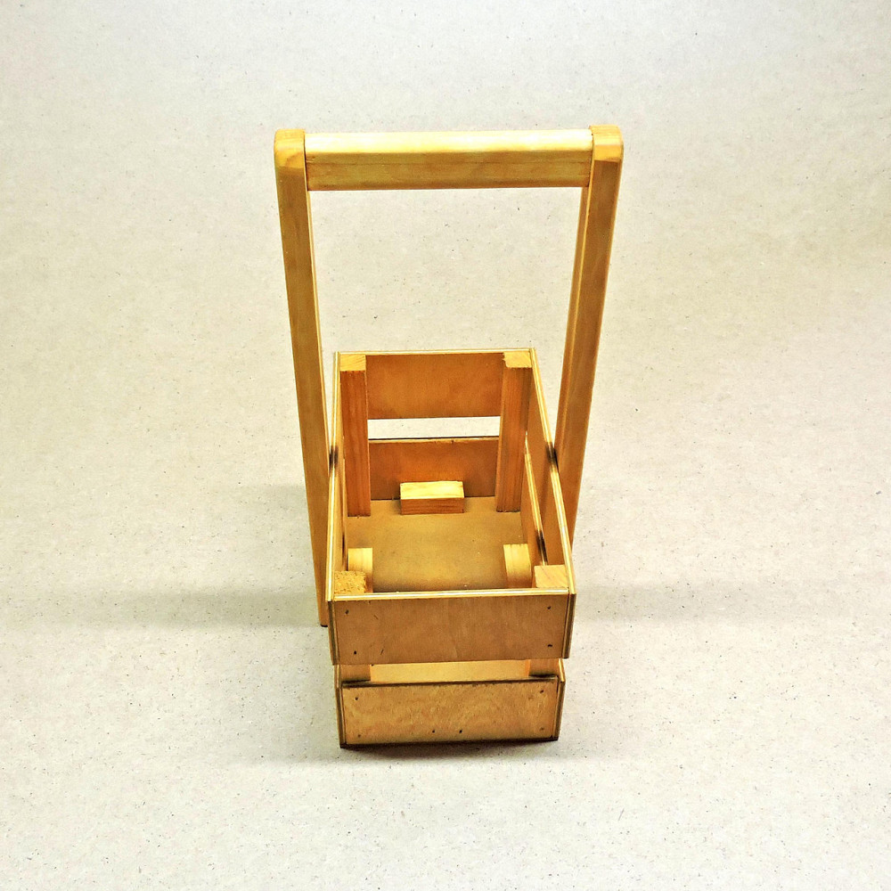 Подарунковий кошик "Шеллі 12х20" каррі Миколаїв - фото 6