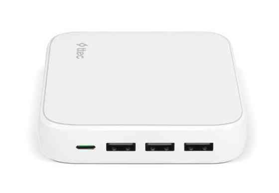 Мережевий зарядний пристрій Ttec SmartCharger Quattro GaN USB-C/USB-A 65 W White (2SCG02B) Білий Харьков