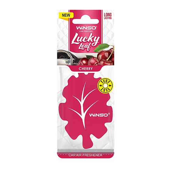 Освежитель воздуха WINSO Lucky Leaf, целлюлозный ароматизатор, Cherry Київ