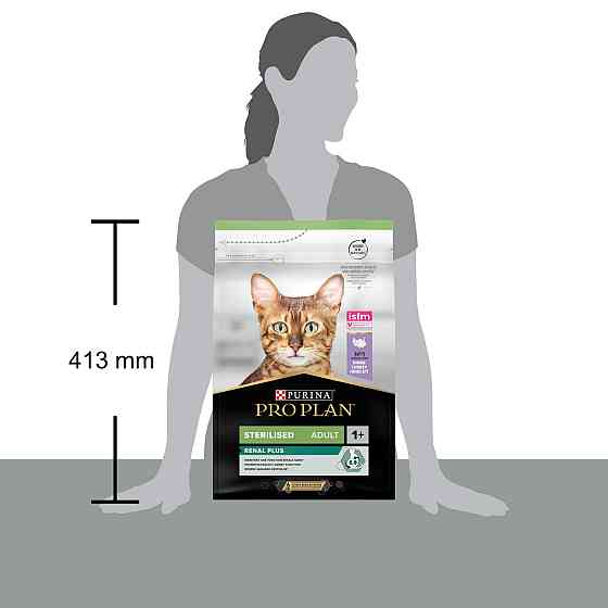 copy_Сухий корм PRO PLAN Sterilised Adult 1+ Renal Plus для дорослих стерилізованих котів, з індичкою, 3 кг Київ