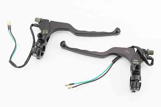 Важелі керма ліве, праве з кріпленням під дзеркало, к-кт 2шт (М10 права) МОТО CG/CB Киев