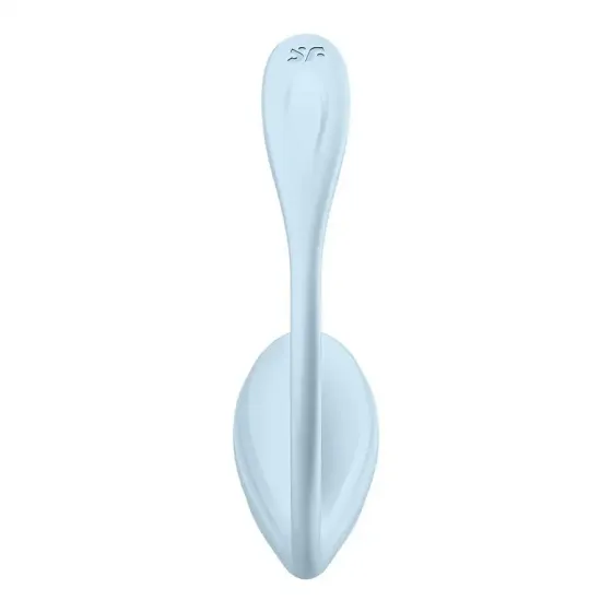 Віброяйце Satisfyer Smooth Petal Connect App Light Blue Львів