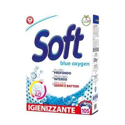 Стиральный порошок Soft Blue Oxygen Универсальный с активным кислородом 5.25 кг (8003640011506) Винница