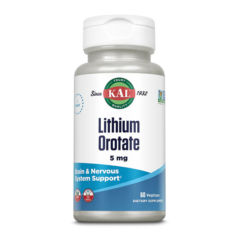 Lithium Orotate 5mg - 60 vcaps Луцк - изображение 1