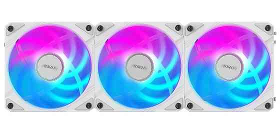 Вентилятор Gigabyte Aorus EZ Chain Fan 120 Ice 3-Pack White (GP-ECFAN1203 ICE) ( 14181 ) Харьков