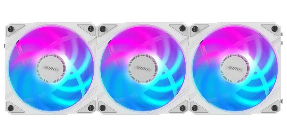 Вентилятор Gigabyte Aorus EZ Chain Fan 120 Ice 3-Pack White (GP-ECFAN1203 ICE) ( 14181 ) Харків - фото 5
