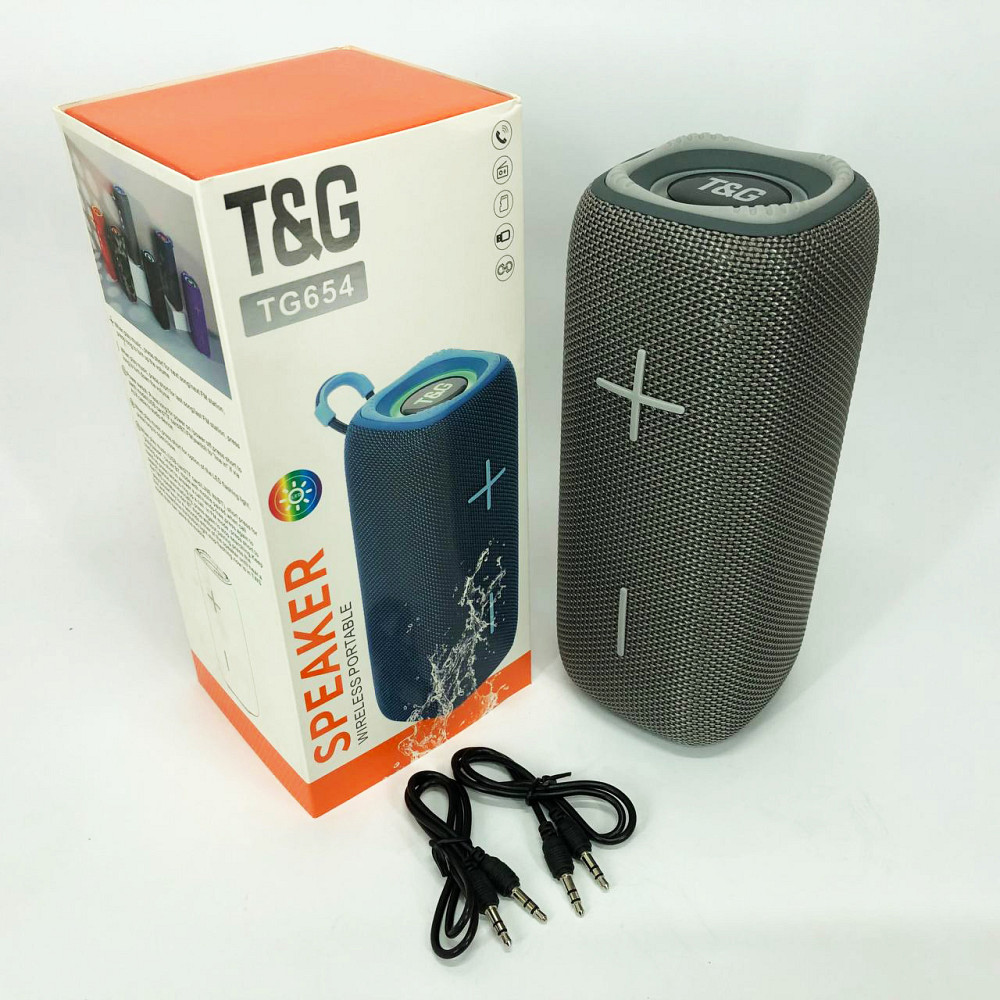 Bluetooth колонка з хорошою батареєю TG654, Bluetooth колонка з якісними басами, Блютуз аудіо приймач OT-46 Львів - фото 2
