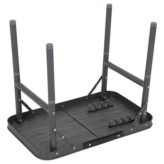 Стол Bo-Camp Logan 56x34 cm Grey (1404480) Вінниця