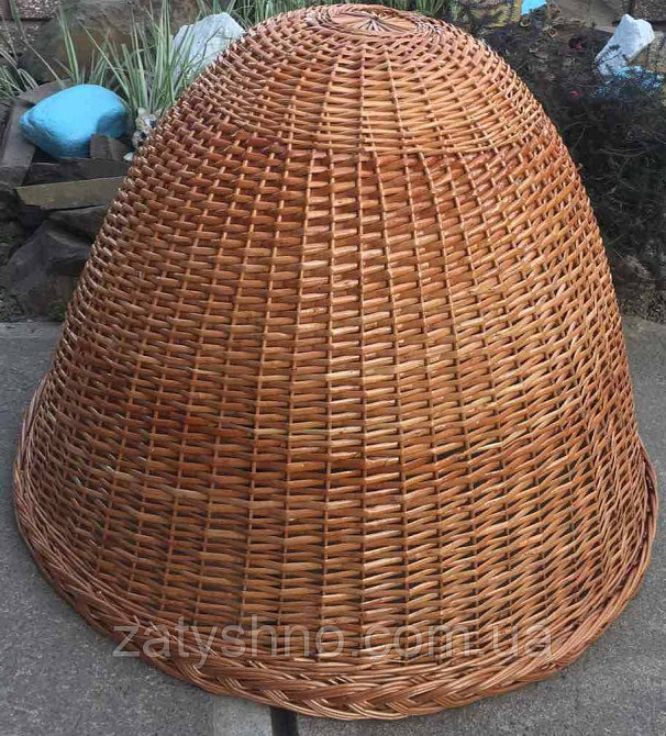 Люстра плетеная большая | люстры плетеные конус  | торшеры абажуры бра большая Киев - изображение 8