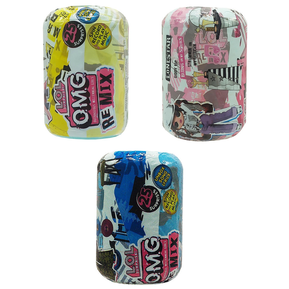 Ігровий набір із лялькою OMG REMIX B2011-8, 10.5 см, мікс кольорів Вінниця - фото 1