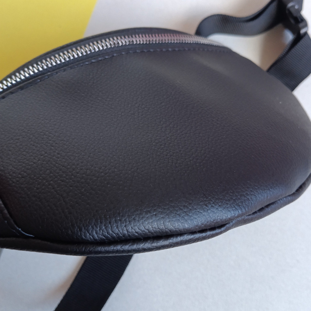 Сумка жіноча бананка чорна поясна сумка Київ - фото 4