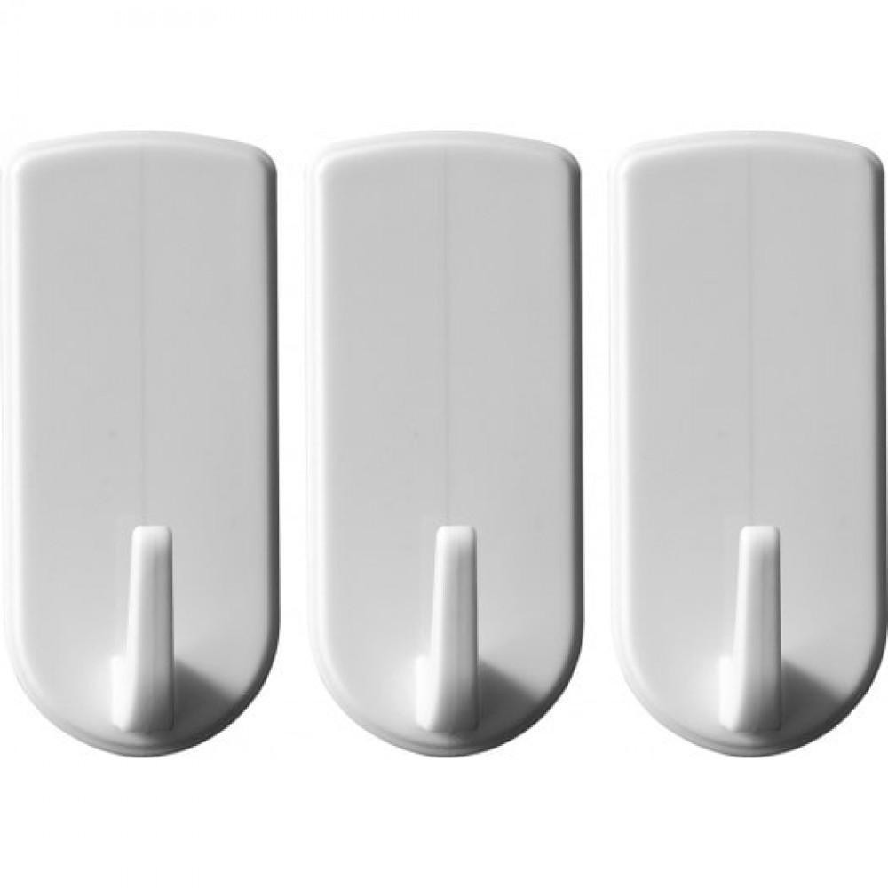 Гачок настінні самоклеючі 3шт Харків - фото 1