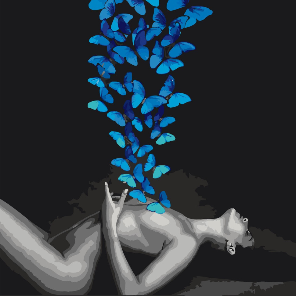 Картина за номерами "Оголені почуття" 10079-AC 40х40 см Вінниця - фото 1