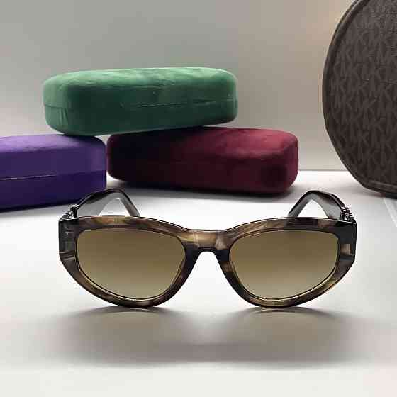 Женские солнцезащитные очки Max Mara (3610) коричневые Киев