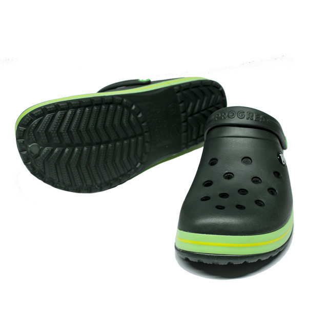 Кроксы мужские хаки зеленые сабо 