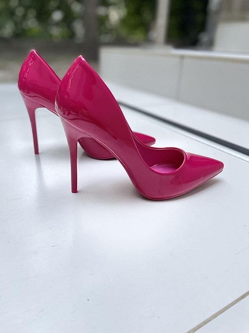 Comer Туфлі жіночі COMER малинові еко-лак каблук 11см 37р. (4963) Коломия - фото 10