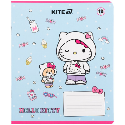 Тетрадь Kite Hello Kitty, 12 листов, клетка (HK25-232-1) Винница - изображение 5