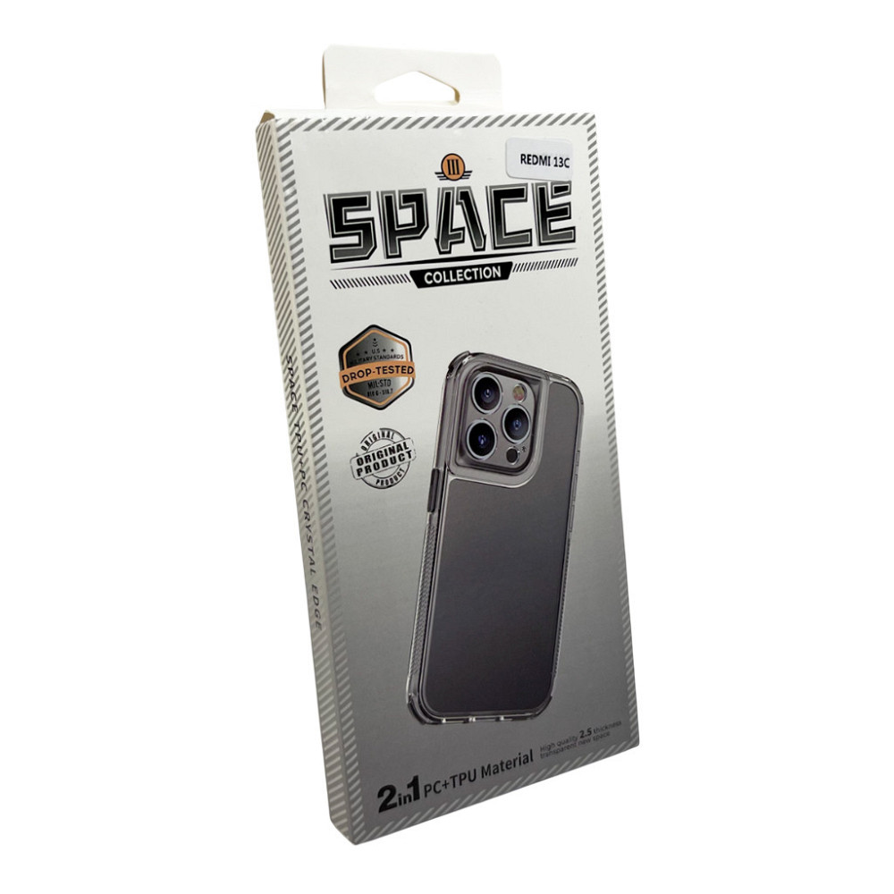 Чохол для смартфона Space III for Xiaomi Redmi Xiaomi Redmi 13C 4G/Poco C65 Black Київ - фото 2