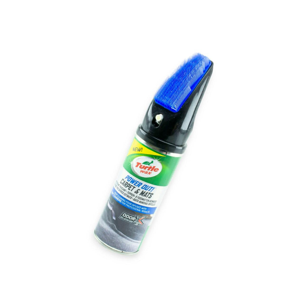 Очисник салону Turtle Wax ODOR-X Carpet Mats надпотужний пінний зі щіткою (400мл) Мукачево - фото 1