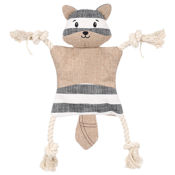 Flamingo Wigri Bear ФЛАМИНГО МЕДВЕДЬ С КАНАТОМ шуршащая игрушка для собак Киев - изображение 1