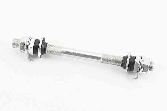 Вісь передня MTB М10х140мм в зборі, під гайку, хром, тип 2 Київ