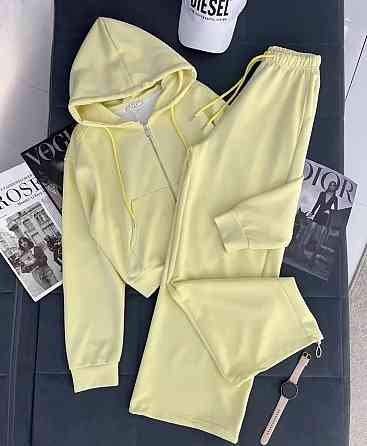 Женский прогулочный костюм двойка: кофта и штаны турецкая двунитка Одесса