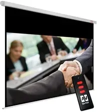 Інтерактивна дошка AVTek Ekran elektryczny Cinema Electric 270, 16:9, 270x220 cm, powierzchnia biała, matowa Київ - фото 1