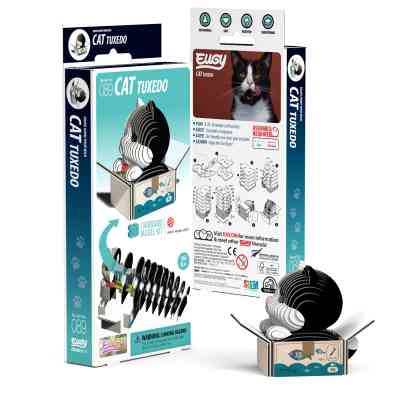 Пазл Eugy 3D Зоопарк Кошеня чорно-біле (XEG-089) Вінниця