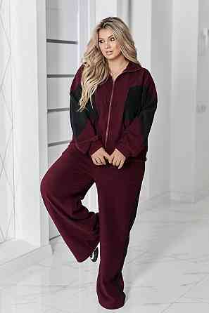 Спортивный флисовый костюм 