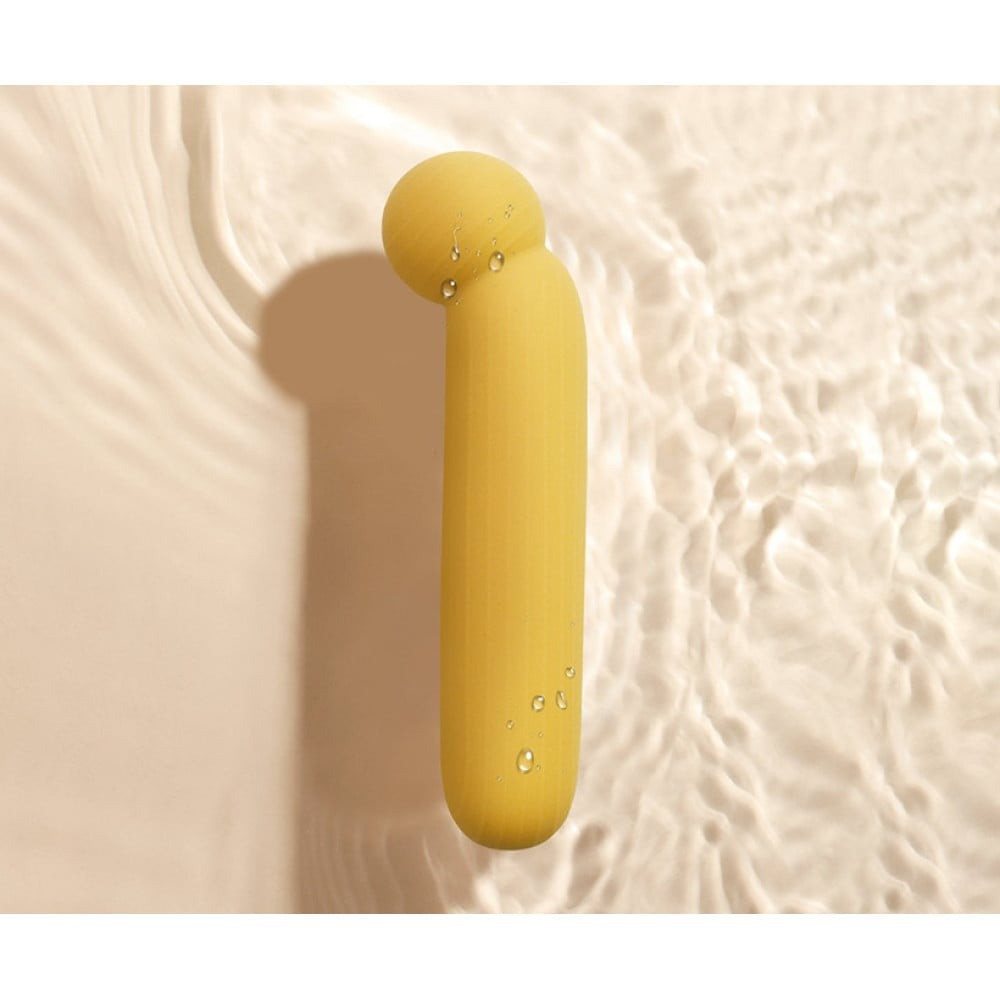 Вібратор для точки G Sweet Em Velvet Lure, бежевий Sex Aura Київ - фото 3