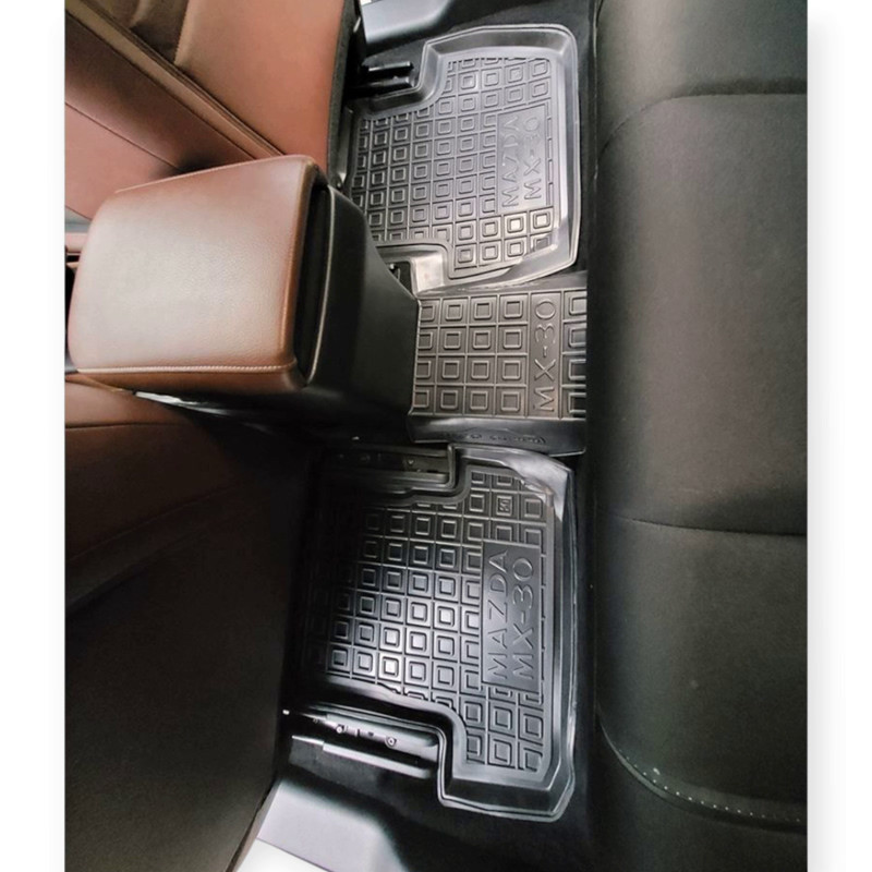 Килимки Mazda mx-30 2020-) mod борт 2,5 см, з перемичкою салону Мукачево - фото 2