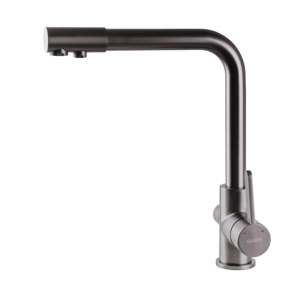 Змішувач для кухні під осмос Globus Lux LAZER GLLR-0444-11-GRAPHITE Київ - фото 3