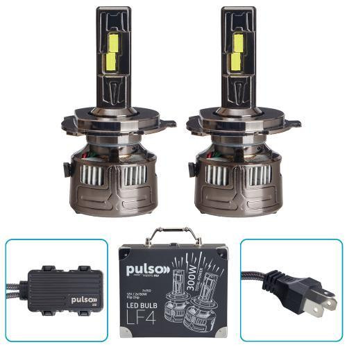 Лампы PULSO LF4-H4-H/L с Flip Chip, 12V, 300W, 100000Lm, 6000K Харьков - изображение 1