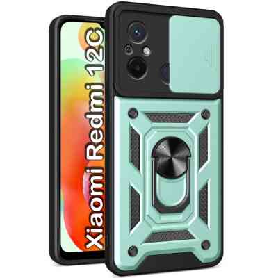 Чехол для мобильного телефона BeCover Military Xiaomi Redmi 12C Dark Green (709167) Винница
