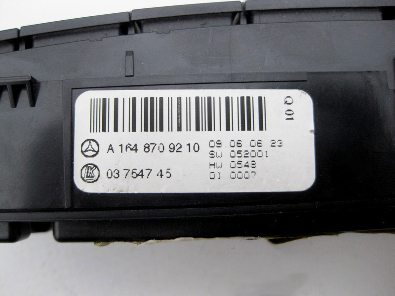 Mercedes-Benz  A1648709210 Блок кнопок аварійки, підігрів передніх сидінь, "ESP", "DSR", "P))) OFF" GL X164 Одеса - фото 3