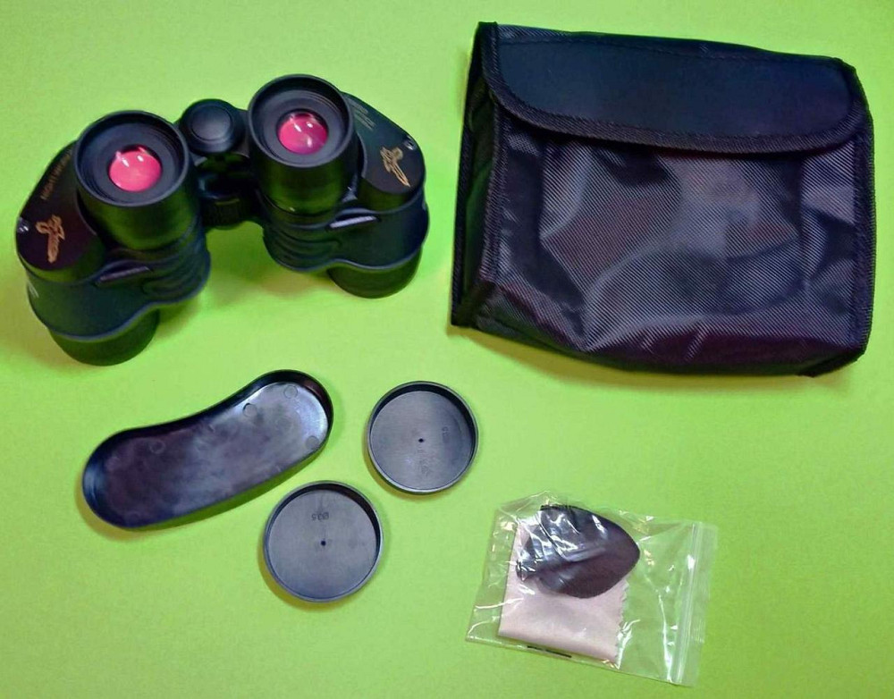 Профессиональный бинокль Bushnell 60x60 для активного отдыха, увеличение до 60 крат, в сумочке-чехле   7013 Одесса - изображение 6